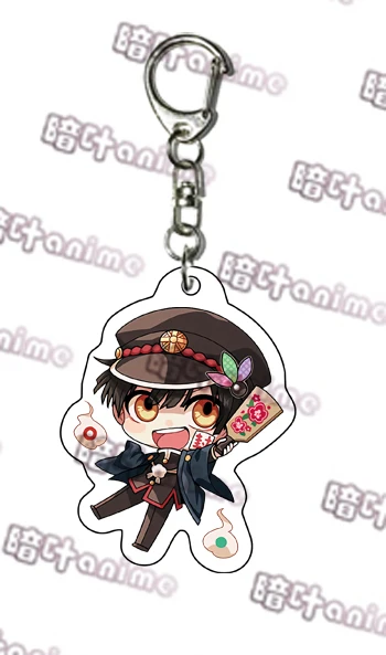 Японское аниме в туалетном стиле Hanako kun Nene Kou Minamoto Косплей Акриловый Брелок