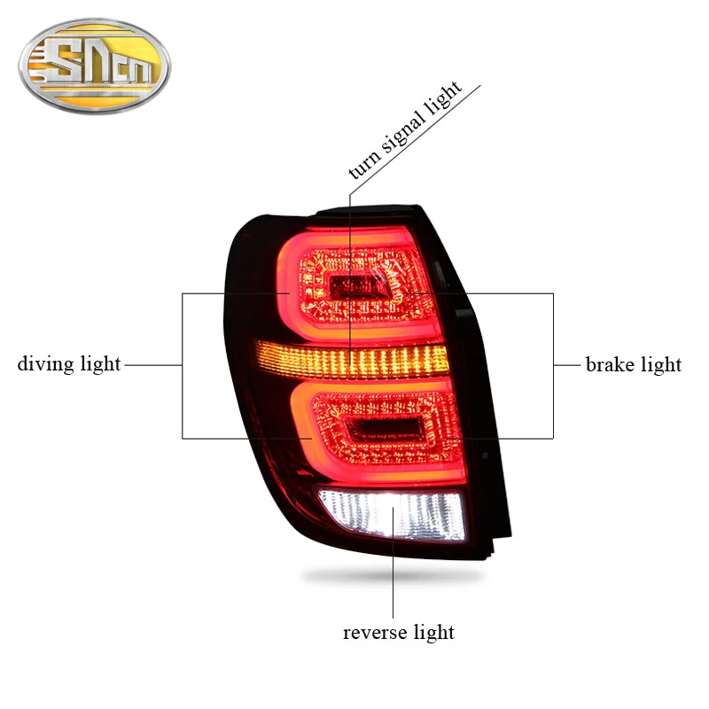 US $325.00 Rear Driving Light Brake Reverse Turn Signal Lamp Car LED Taillight Tail Light For Chevrolet Captiva 2008 2016