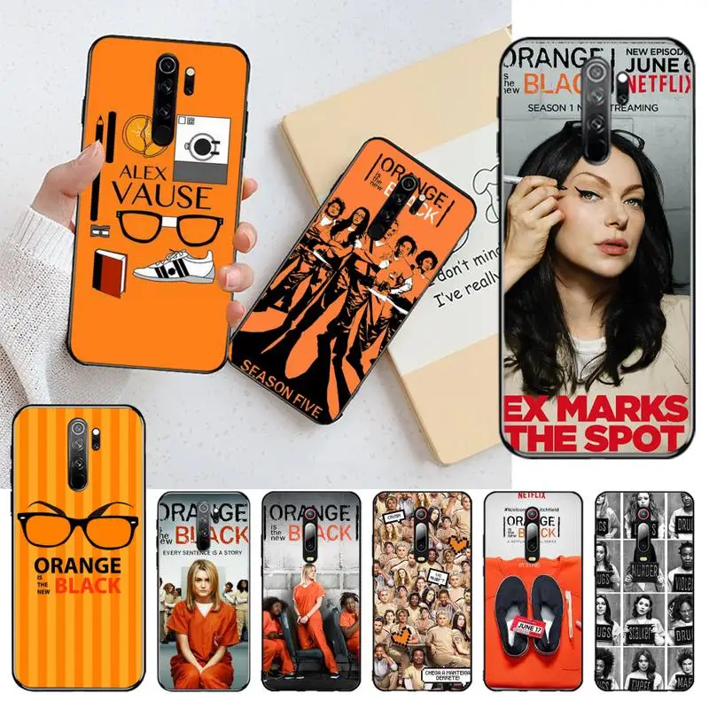 NBDRUICAI Orange Is The New Black Новое поступление черный чехол для сотового телефона Redmi Note 8 8A