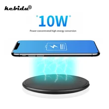 Быстрое беспроводное зарядное устройство для телефона 10 Вт для samsung Galaxy S9/S9+ S8 S7 Note 9 USB быстрое зарядное устройство для iPhone XS Max XR X 8 Plus