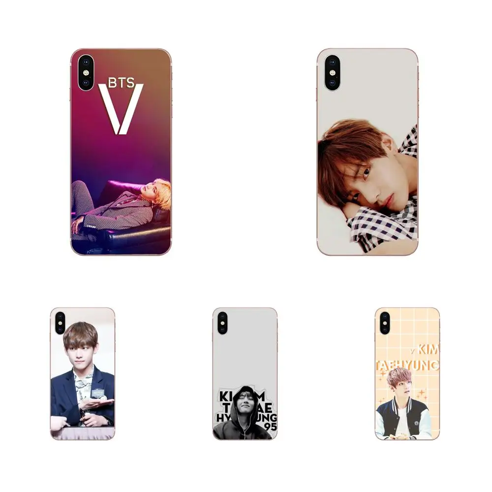 

Taehyung Bangtan Boys For Apple iPhone 4 4S 5 5C 5S SE 6 6S 7 8 Plus X XS Max XR Soft Silicone TPU Transparent Protective Skin