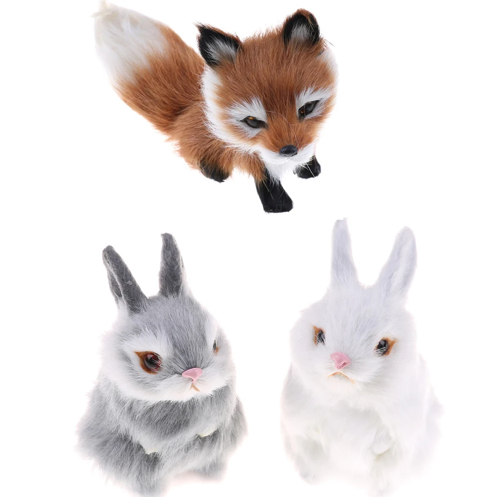 1 шт. мини-игрушечная карманная игрушка милые искусственные животные маленький