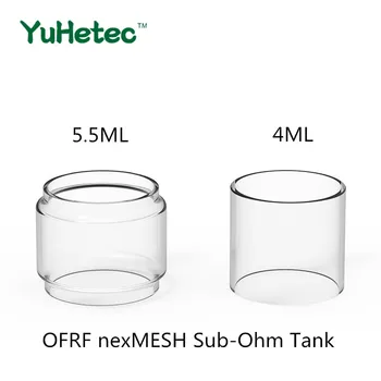 

2PCS Original YUHETEC Replacement Glass TUBE for OFRF nexMESH Sub-Ohm Tank 5.5ml 25mm