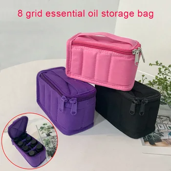 

Essential Oil Storage Case Portable Shockproof Essential Oil Case for 8 Bottles J9