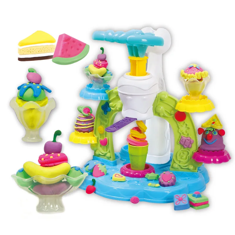 

Slime Plasticine 3D Color Mud Set Ice Cream Mold Set DIY Clay Educational Toys Children's Toys Children's Gifts