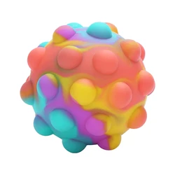 Balle Anti Stress 3D arc en ciel, jouets pour enfants, Anti Stress, Anti Stress 