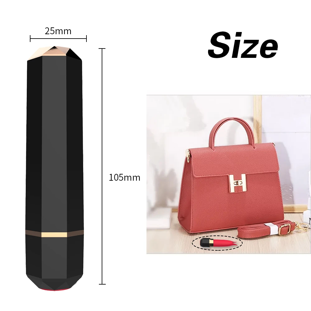Mini Bullet Lipstick Vibrator Sex Toys For Women Clitoris Vibrators G Spot Nipple Massager 12 Speeds USB Charging Vibrator
