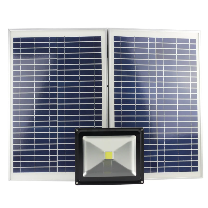 New 30W Solar Street Light with Light Sensor Auto On/Off Led Floodlights Construction Led Lamp Outdoor Wall washer solar led light with timing off function powered high power 25w 100w floodlights with solar panel and remote controller