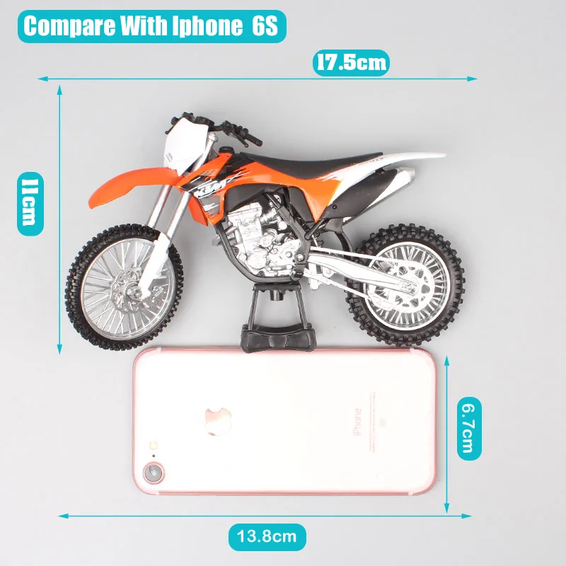 1/12 масштаб KTM 350 SX-F SXF 2011 dirt bike moto rcycle Diecasts& Toy Vehicles модель moto cross Enduro moto игрушка сувенир подарок детям