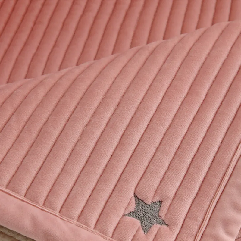 High-grade embroidery New short plush fabric Winter sofa cushion slip combination sofa cover backrest towel cushion four seasons