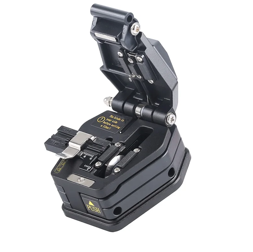 High Precision SKL-6C Cleaver Cable Cutting Knife FTTH Fiber Optic Cutter 16 Surface Blade