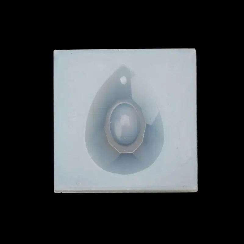 Jewelry Mold Beauty Tears Faceted Teardrop-shaped Pendant Resin Mold Jewelry Making Tools T4MD - Цвет: Jewelry Mold