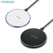 15 Вт Qi Быстрое беспроводное зарядное устройство для samsung S10 S9 S8 Note 9 huawei mate 20 P30 Pro 10 Вт Зарядное устройство для iPhone XS Max XR X 8 Plus