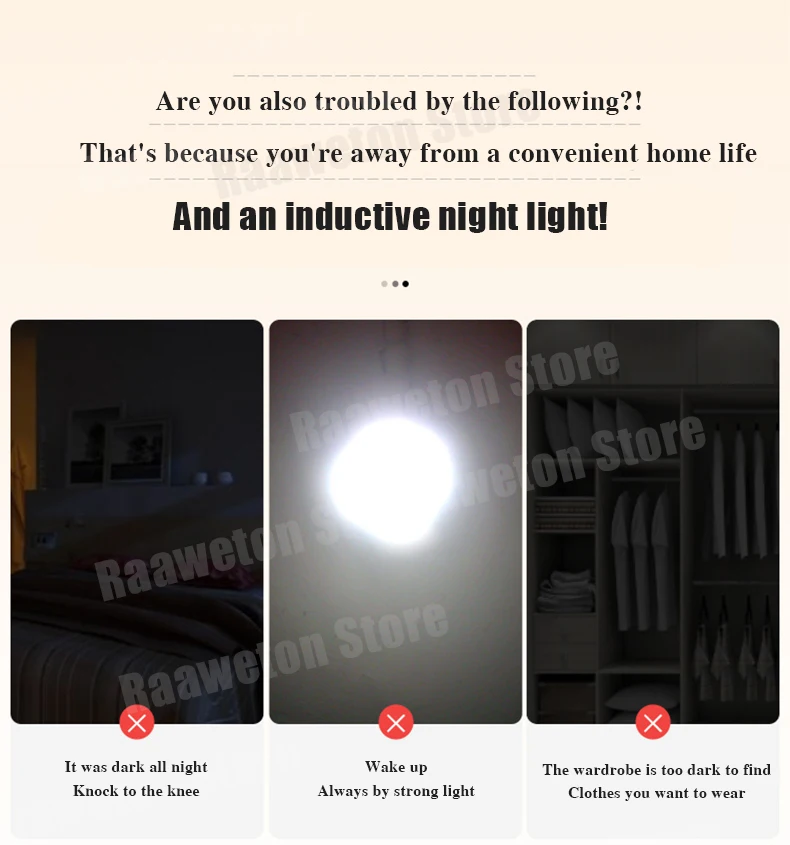wall light with switch Smart LED Wall Lamp Wireless Battery Human Body Induction Lighting for Aisle Cabinet Bedroom Living Room Wall Lamps Home Decor glass wall lights