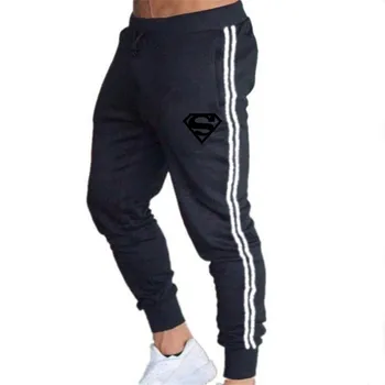 

2020Autumn New Mens pants Printed Casual Fashion Jogger Knee Length Sweatpants Man Fitness Drawstring trousers