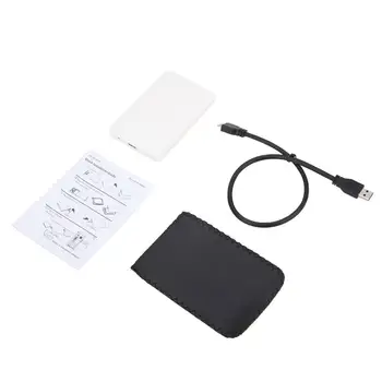 

2.5" USB 3.0 SATA Hd Box HDD Hard Drive External Enclosure Case Portable Hard Disk Case With USB Cable