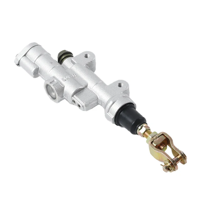New Motorcycle Rear Brake Master Cylinder For Honda CRF450R 2002-2010 1011 2012 2013 2014 2015 CRF 450R Silver