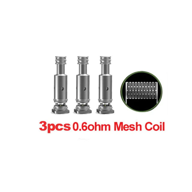 3pcs 0.6ohm mesh Smoant Battlestar Детский комплект 750 мАч Pod Vape 15 Вт 2 мл картридж Ом Ni80/Ом сетчатая катушка комплекты электронных сигарет vs Pasito Drag Nano - Цвет: 3pcs 0.6ohm mesh