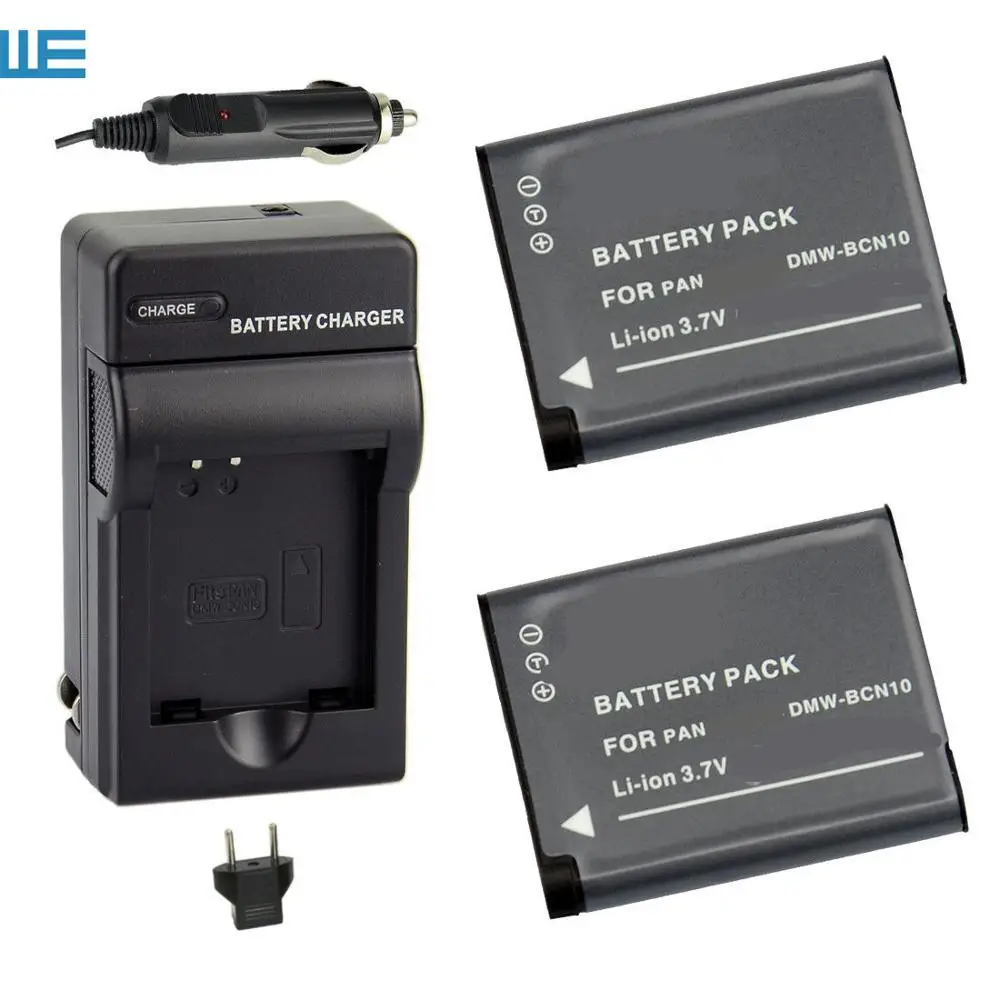 Аккумулятор DMW-BCN10, BCN10, DMW-BCN10E BCN10E+ зарядное устройство для камеры Panasonic Lumix DMC-LF1, Lumix lf1 - Цвет: Зеленый