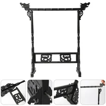 

Practical Ink Brush Holder Plastic Writing Brush Rack Durable Ink Brush Rack