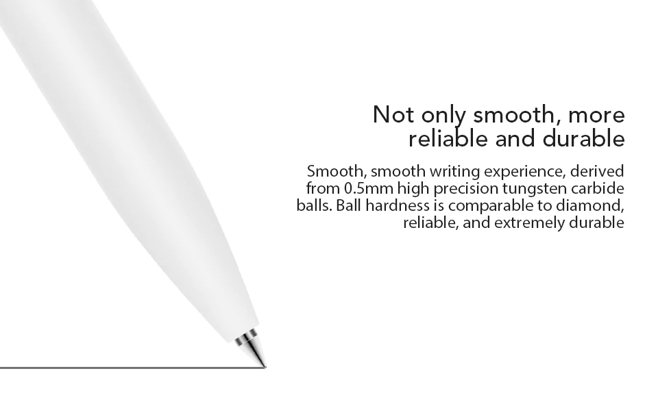 Original-Xiaomi-Mijia-Roller-Pen-with-0.5mm-Swiss-Refill-120-Degree-Rotation-143mm-Rolling-Ball-Pen-White-(5)