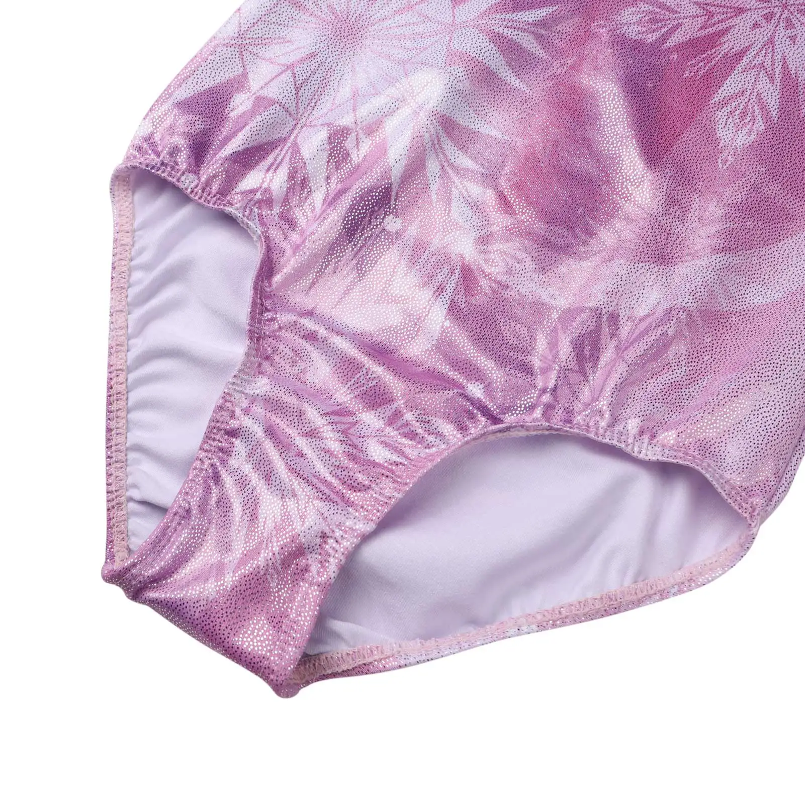Children dance leotards Gymnastics dancewear sets Girls Ballet Leotard Snowflake Print Teens Practice Outfit Dance Wear Ballerina Bodysuit Jumpsuit