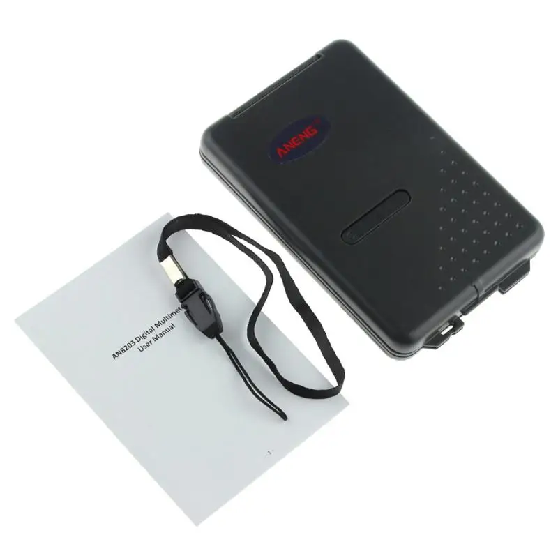 ANENG AN8203 DMM Интегрированный карманный мини цифровой AC/DC мультиметр