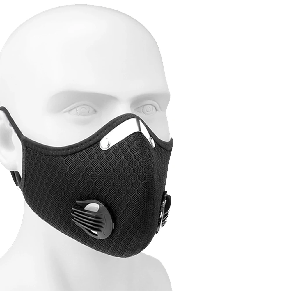 

Cycling Mask Antiviral Sport Training Face Mask With Filter Activated Carbon PM 2.5 Anti-Pollution Running Bicycle Face Mask