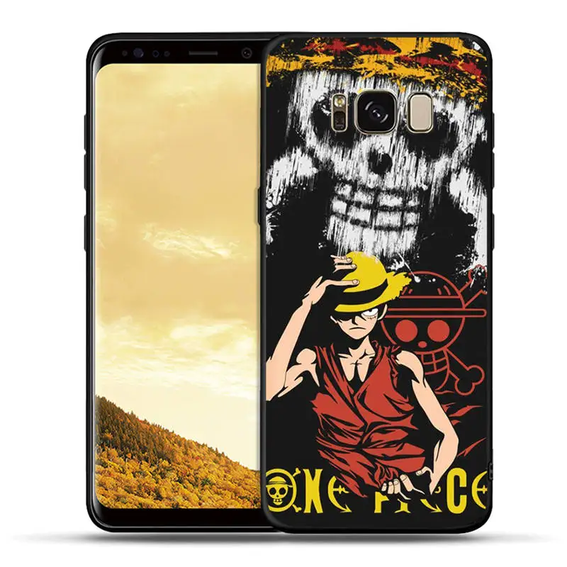 One piece Аниме Луффи Ace Sabo Zoro для Samsung Galaxy S8 S9 S10 Plus S10e Note 8 S7 Edge силиконовый чехол Coque Fundas Etui