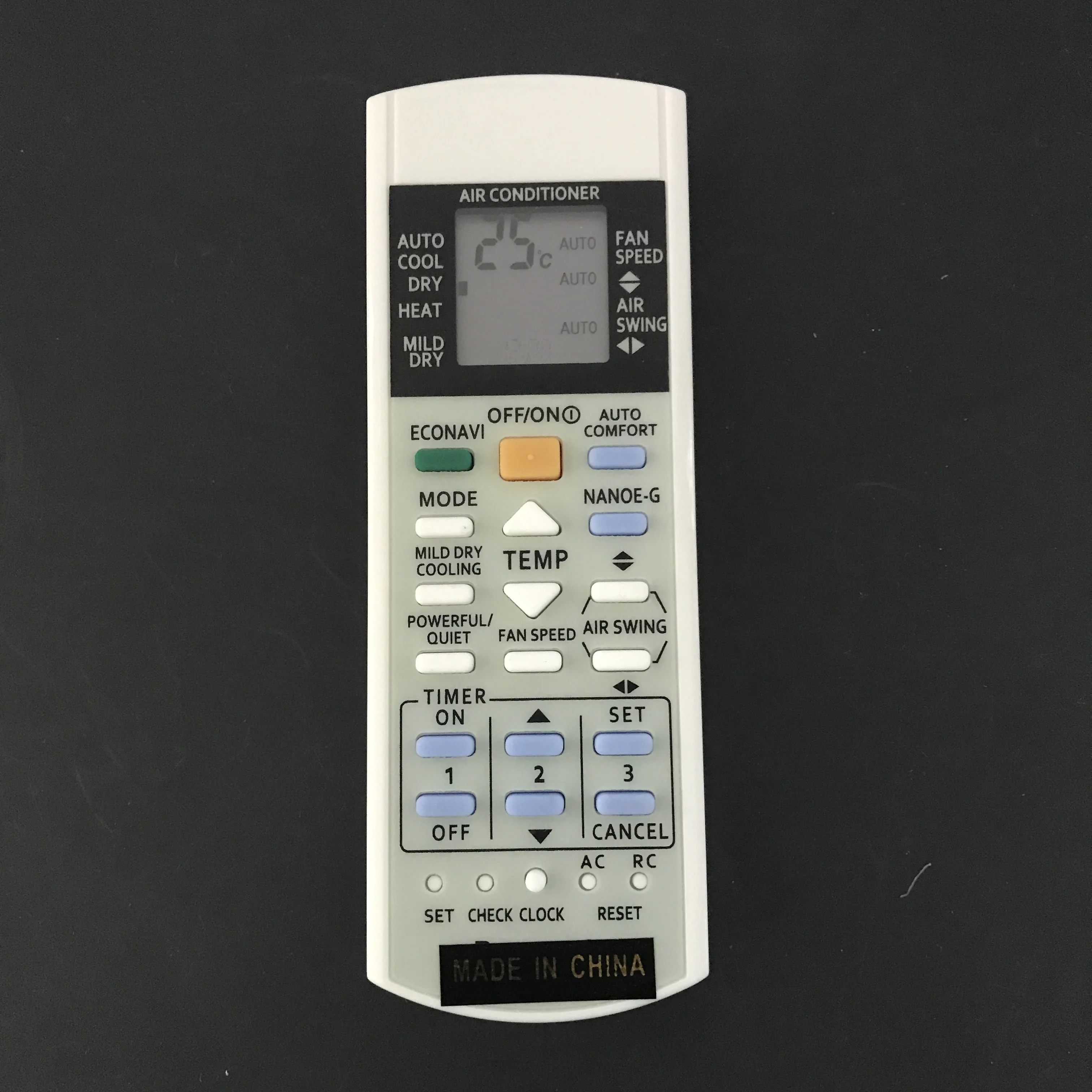 Новый пульт дистанционного управления для кондиционера Panasonic KTSX5J A75C3167 A75C3607 |