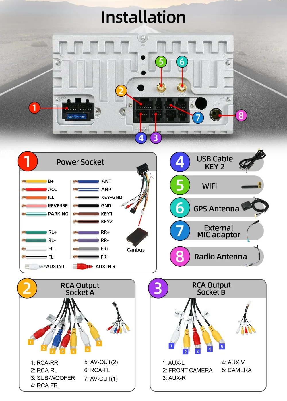 Excellent Bosion 4G+64G 2Din Android 9.0 Radio Car DVD Multimedia Player For Opel Vectra Corsa D Astra H Steering-Wheel Audio Video WIFI 24