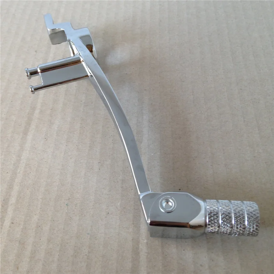 Aftermarket free shipping motorcycle parts Motorcycle Chrome Foldable Rear Brake Pedal Foot Lever For 2006-2014 Suzuki GSXR 600 |