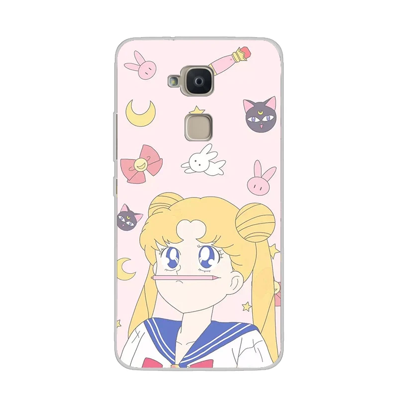 Ciciber Girl Sailor Moon для BQ Aquaris X2 X Pro V VS U U2 Lite Plus чехлы телефонов E5s M5 M5.5 M4.5 X5 мягкий чехол