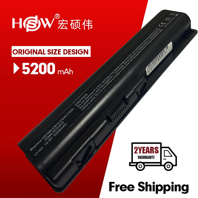 Аккумулятор для ноутбука HP Pavilion DV4 DV5 DV6 DV6T G50 G61 Compaq Presario CQ40 CQ41 CQ45 CQ50 CQ60 CQ61 CQ70 CQ71 HDX16 |