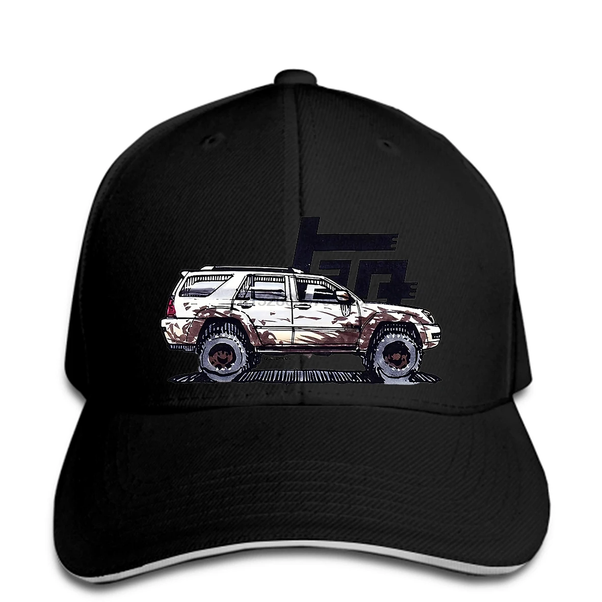 Мужская бейсболка 4th Gen 4Runner TRD Ghost, унисекс, бейсболка для женщин, бейсболка, Кепка с козырьком