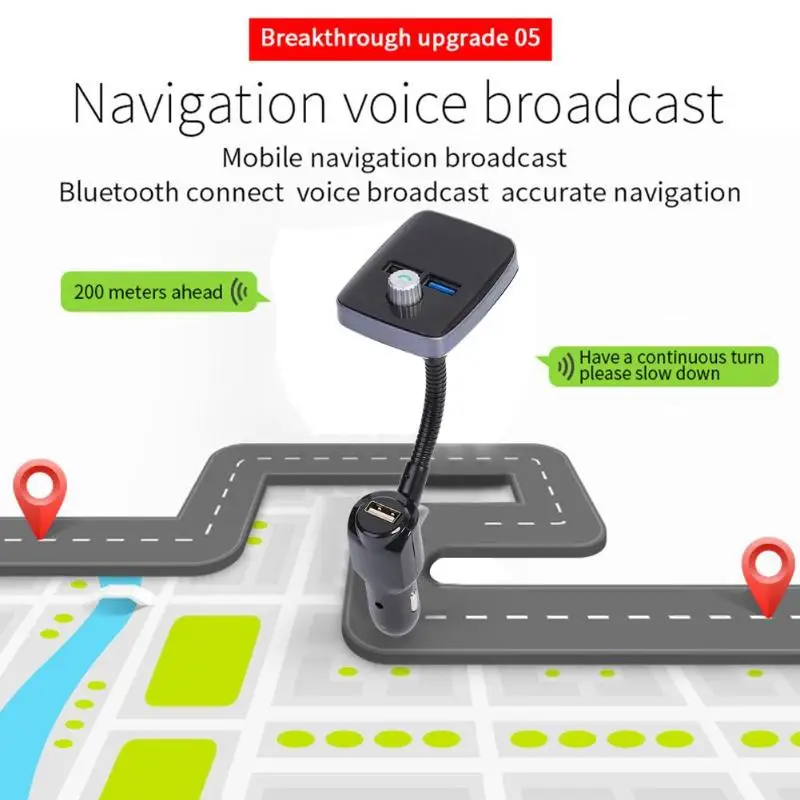 M3PLUS автомобильный bluetooth-адаптер автомобильное зарядное устройство с поддержкой Bluetooth беспроводной Bluetooth Hands-free FM передатчик с ЖК-дисплеем USB зарядное устройство автомобильный комплект