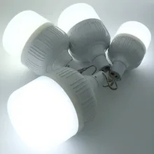 Ночной кемпинговый светильник, перезаряжаемый, для восхождения, походов, зарядная лампочка, супер яркий светодиодный энергосберегающий светильник для дома, аварийный светильник