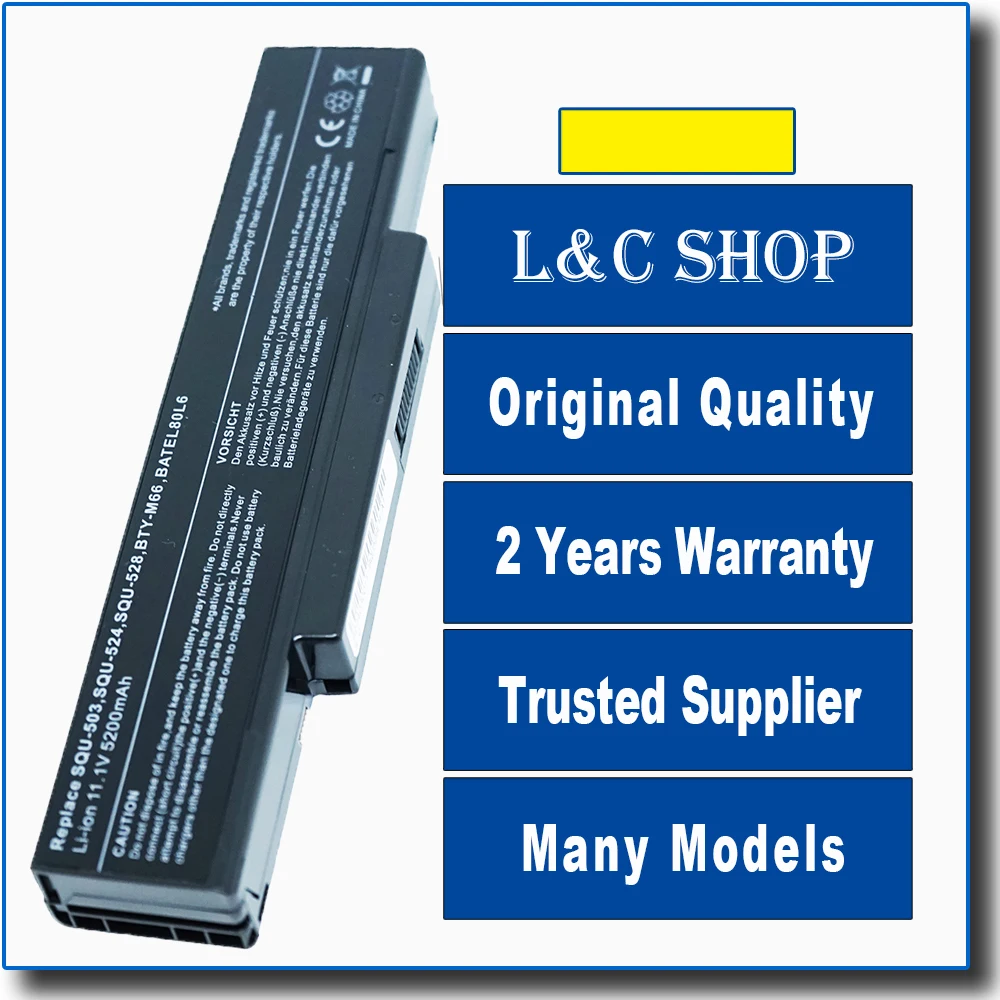 

Notebook Laptop Battery Pack Replacement for Series Advent 7093 QUANTA SW1 TW3A TW3M TW5 BENQ Joybook P51 P51E P52 R55