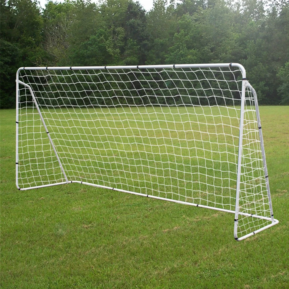 12X6FT Football Soccer Goal Post Net For junior Sports Training Match Ne 