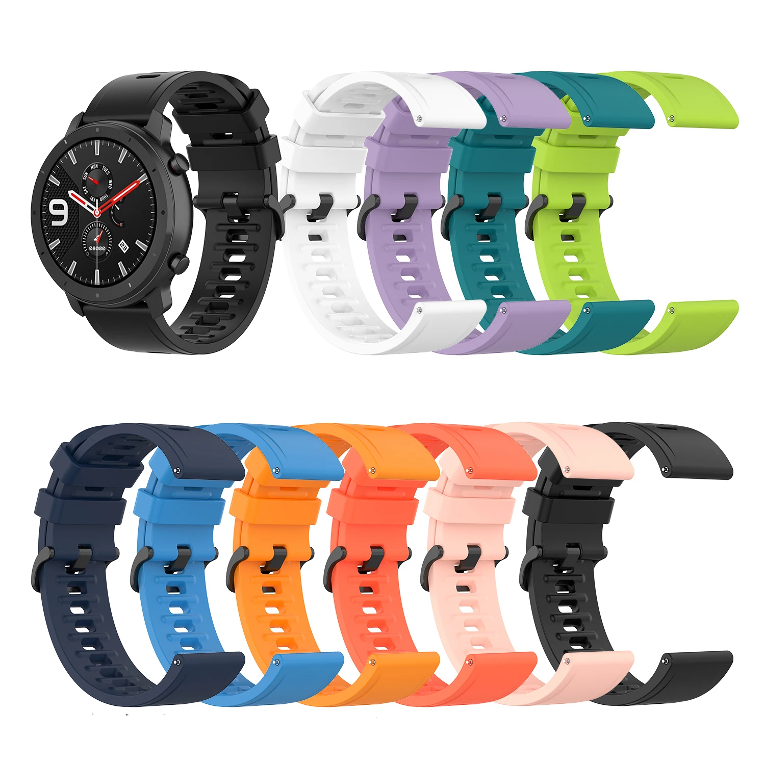 Ремешок для Huami Amazfit GTR 47 мм/Pace/Stratos/AMAZFIT 2 StratoS Band смарт Ремешки наручных часов