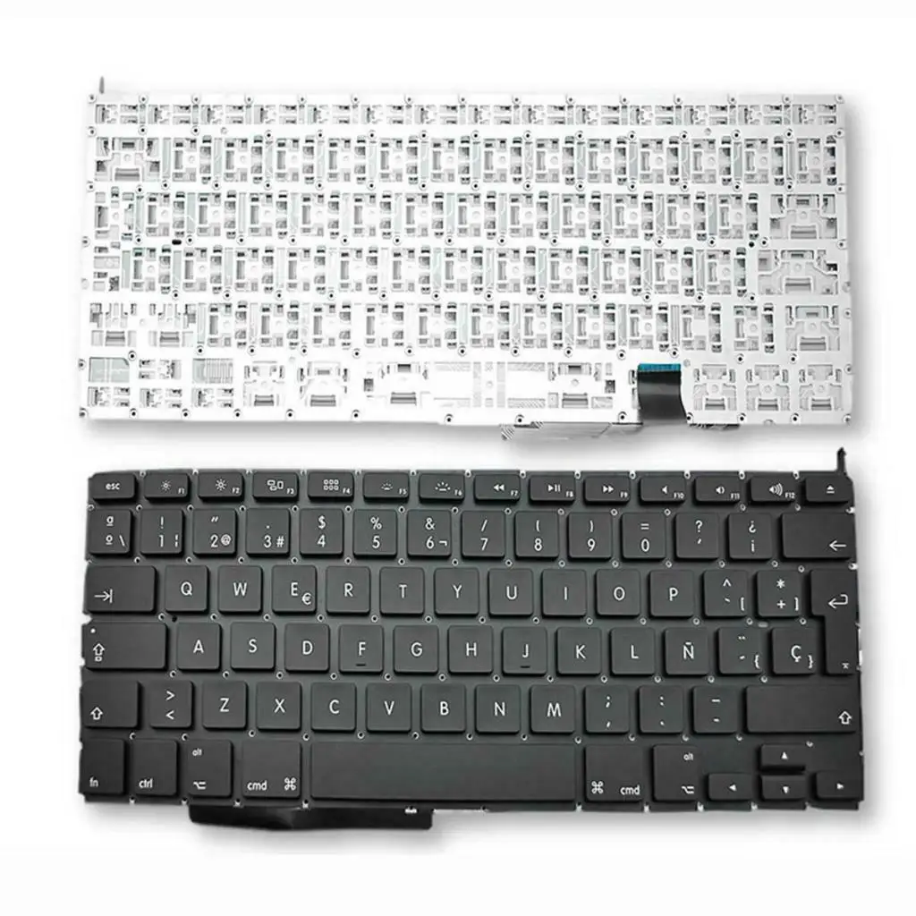 Клавиатура для Apple MacBook Pro 1" A1297 2009-2012 черная испанская SP