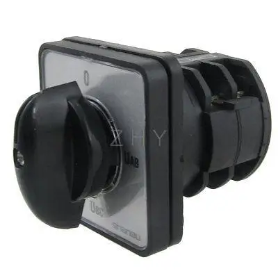 

AC 380V 220V 4 Position Rotary Cam Universal Changeover Combination Switch