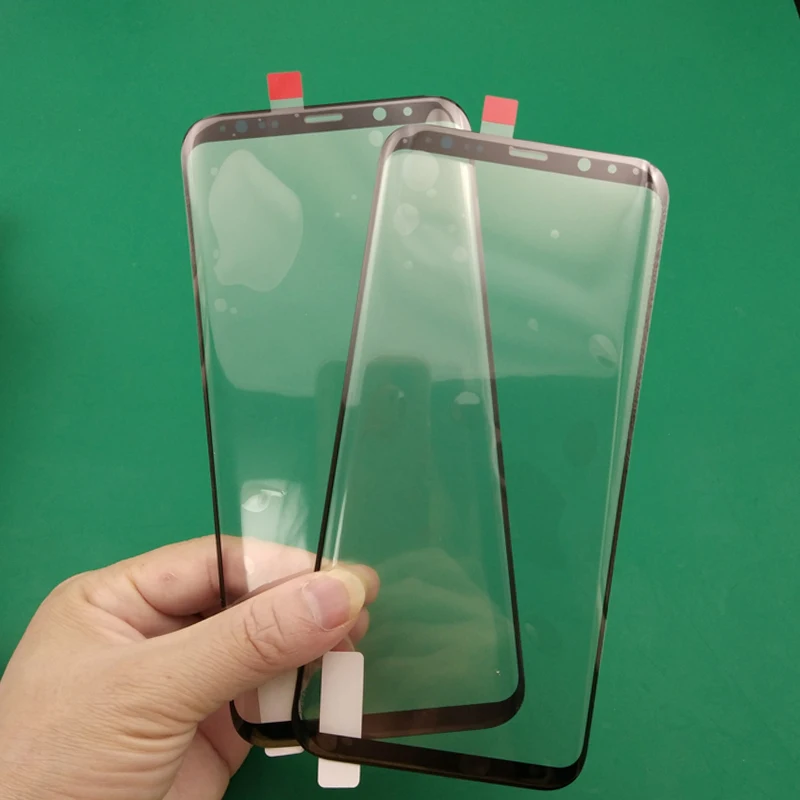 Оригинальный ЖК-экран переднее стекло внешний объектив для Samsung Galaxy S8 G950F + plus Note 8