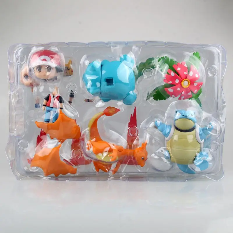 

Cute Clay Pet Elf Pokemon 20 Anniversary Champion Edition RED Crimson Garage Kit