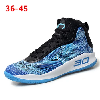 

High To Help Men's Basketball Shoes Non-slip Wear-resistant Shock Sneakers 2019 Couple Casual Shoes Outdoor Tennis Men's Shoes