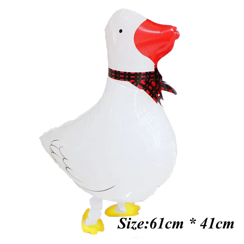 White duck 45 стилей животные ходячие шары День рождения Свадебные украшения Воздушные шары события и вечерние принадлежности детские игрушки - Цвет: White duck