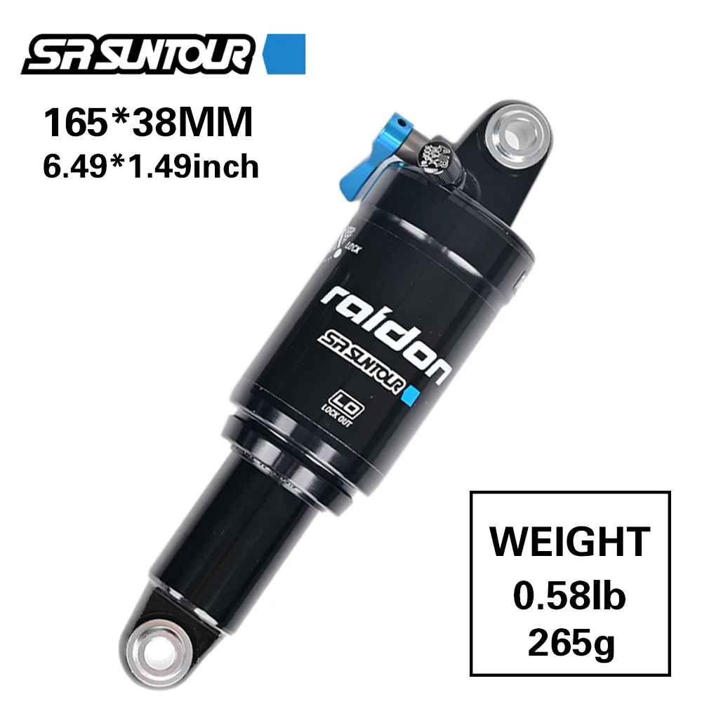 Sr Suntour Downhill Mtb Bike Bicycle Rear Suspension Air Shock Absorber