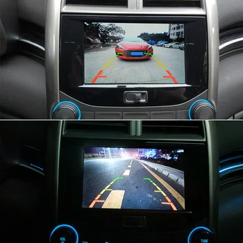 

Car Rear View Camera 4 LED Night Vision Reversing Auto Parking Monitor CCD Waterproof 170 Degree HD Video Car Night Vision Hot