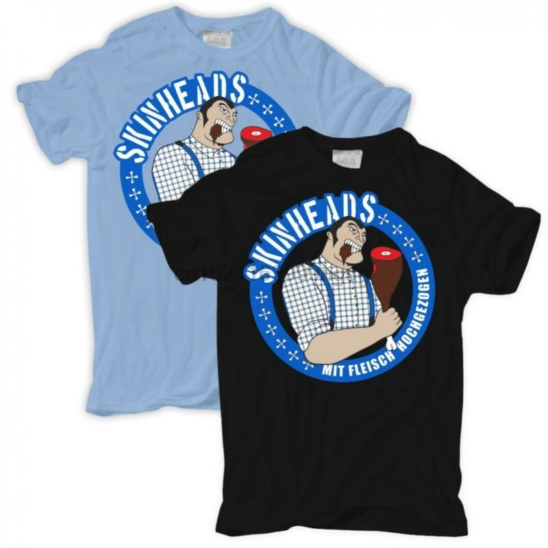 Футболка Skinheads Mit Fleisch hochgezogen oi skins 69 way of life spass sk|Футболки| |