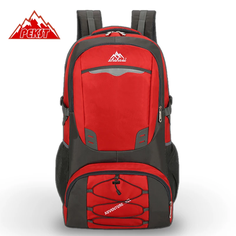 Multi Pockets 50L Capacity Outdoor Sports Bag Waterproof Climbing Backpack Camping Hiking Backpack Women Trekking Bag Men mountaineering backpack